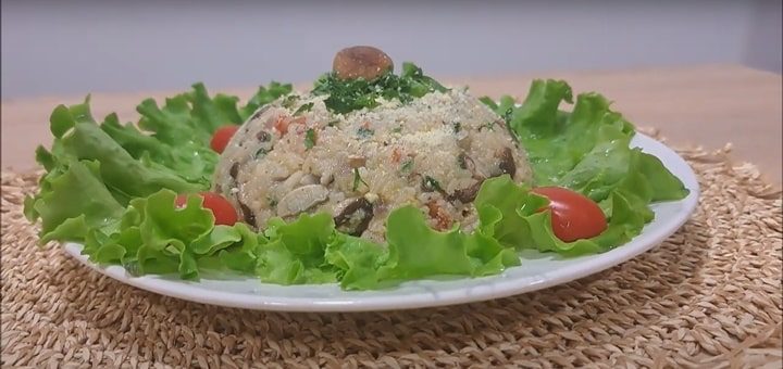 Risotto with Shiitake Mushrooms