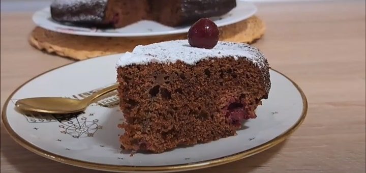 Chocolate Cherry Cake