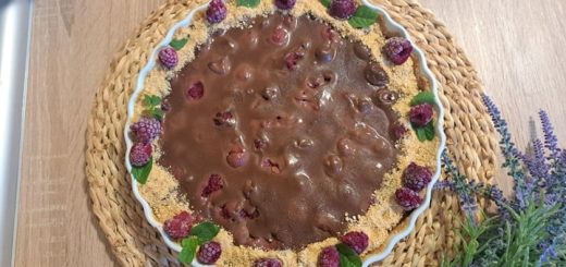 Chocolate Raspberry Tart