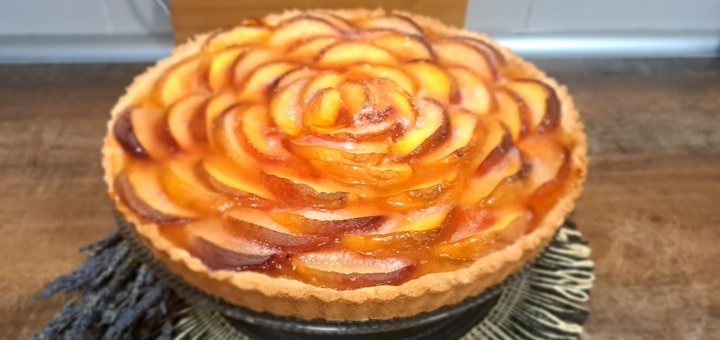 Peach Crostata Recipe