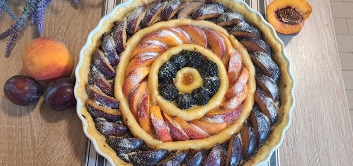 Peach Plum Cake