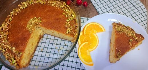 Greek Orange Cake - Portokalopita